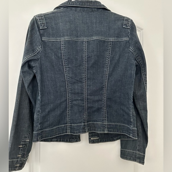 CAbi, Denim Blazer Jacket, Size Small - Picture 5 of 11